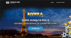 Desktop Screenshot of casino-en-ligne-francais.com